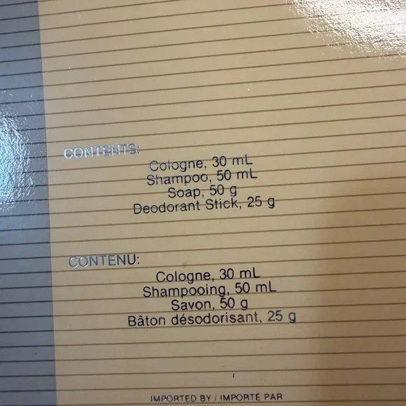 New unopened vintage Lagerfeld Cologne and Deodorant Set - Picture 9 of 11